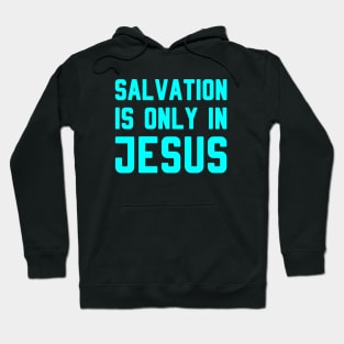 SALVATION IS ONLY IN JESUS Hoodie